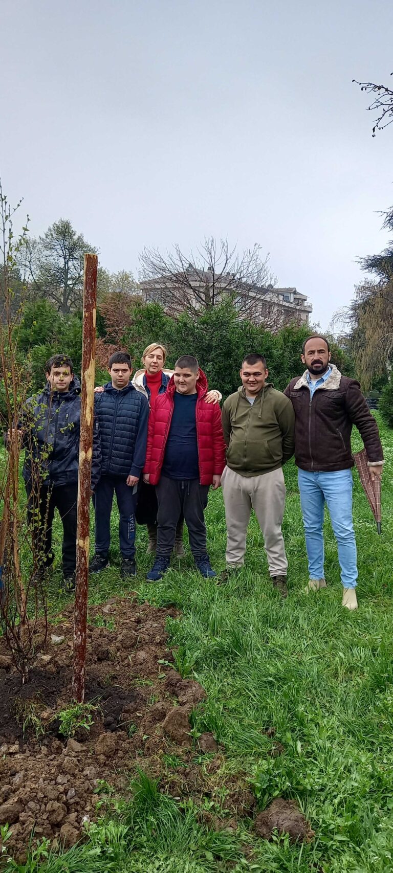 Sadnja drveća u Parku prijateljstva
